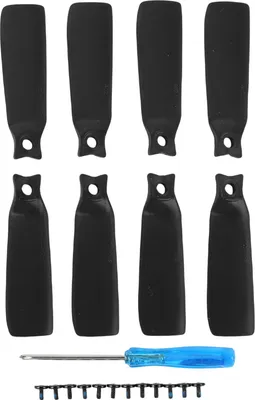 Immagine prodotto di 8pcs Drone Elica Lame di ricambio 4022f Colore Lame Ricambi Accessori per Flip Nero