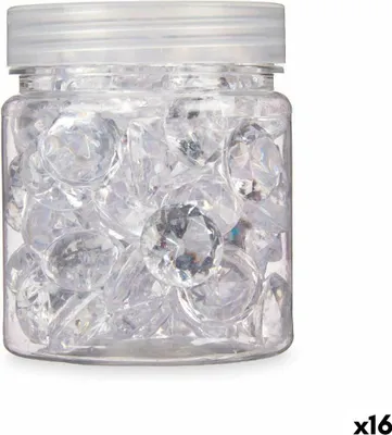 Produktbild von Diamant-Dekosteine 150 g Transparent (16 Stück)
