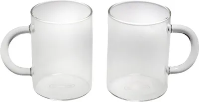 Produktbild von DeLonghi AS00001755 Kaffeegläser/Tassen, Borosilikatglas, Spülmaschinenfest