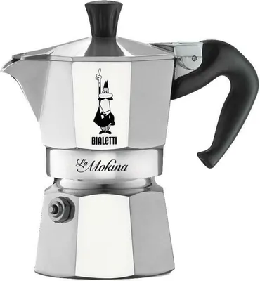 Produktbild von Bialetti BIA290493 Mokina Kaffeebereiter, 1/2 Tasse