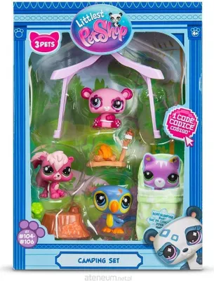 Produktbild von TM Toys Littlest Pet Shop kempování