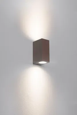 Immagine prodotto di CENTURY Lampada da esterno AXO 2XGU10 SQUARE in acciaio Corten