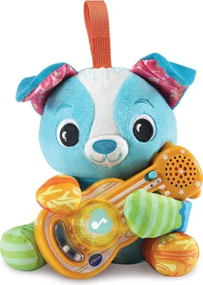 Produktbild von VTech Baby Gitarrenhündchen, 0,25 Jahr(e), Mit Ton, Batterien erforderlich, AAA, Mehrfarbig