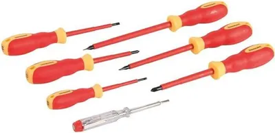 Produktbild von VDE Elektriker Schraubendreher Set 7-tlg. IEC 60900:2012