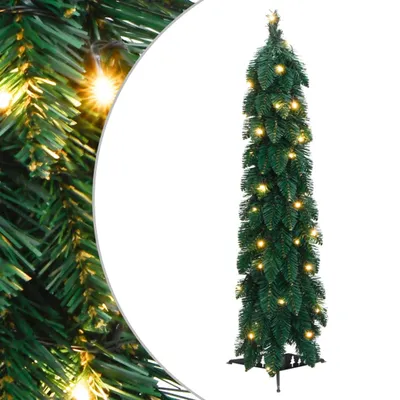 Obrázok produktu pre Umelý predsvietený vianočný stromček s 45 LED 90 cm
