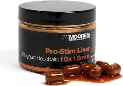 Produktbild von CCMoore Pro-Stim Liver Glugged Hookbaits - 15/18 mm - 35St.
