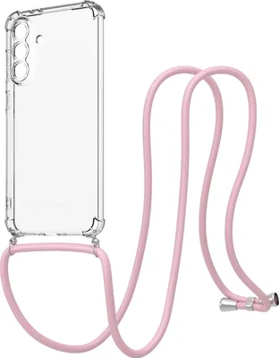 Image de AlzaGuard Luxe étui lanyard pour Samsung Galaxy S25 5G rose