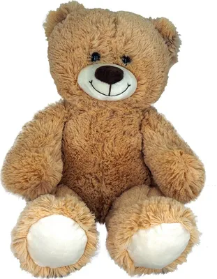 Produktbild von JollyPlush Kuscheltier Teddybär – Weicher Plüschbär ca. 50 cm für Kinder Hellbraun