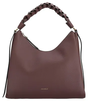 Produktbild von Coccinelle Boheme Grana Double - Schultertasche M 34 cm (berry/winter rose)
