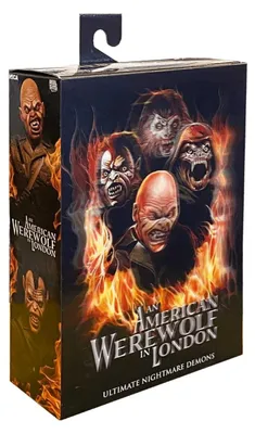 Productafbeelding van Amerikaanse Werewolf Actiefiguur Ultimate Nightmare Demon, 18 cm