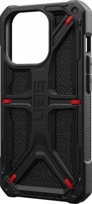 Image de Urban Armor Gear iPhone 15 Pro Monarch Polyamide Noir/Rouge