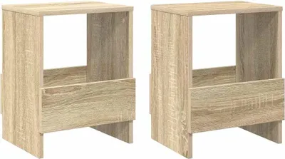 Immagine prodotto di vidaXL Magazinregal 2 pezzi Sonoma-Eiche 35 x 30 x 45 cm