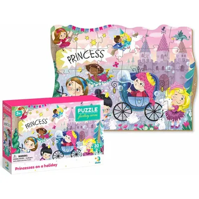 Obrázok produktu pre DODO Puzzle Princezn na dovolenke 30 dielikov