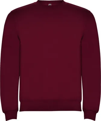 Produktbild von Roly - "Clasica" Sweatshirt Rundhalsausschnitt für Herren/Damen Uni PF4342 (S) (Granatrot)
