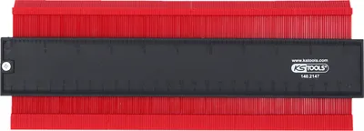 Produktbild von KS TOOLS Konturen-Lehre Kunststoff 280 mm lang - 140.2147