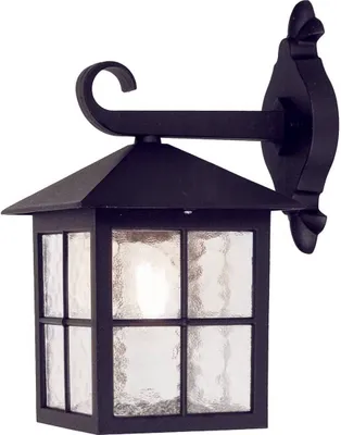 Produktbild von Elstead Winchester Außen-Wandleuchte E27 34cm Schwarz IP43