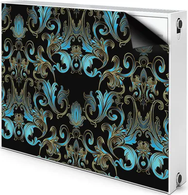 Produktbild von Magnet Heizkörper Heizkörper-Abdeckung Heizkörperabdeckung 80x60 cm  - Barock, Muster