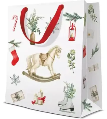 Immagine prodotto di Borsa regalo "Il momento dei regali", media