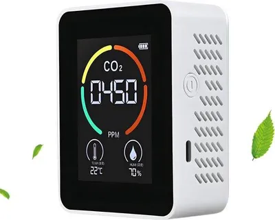 Productafbeelding van ShopGlobe - CO2 Meter - Luchtkwaliteitsmeter - CO2 Meter Binnen - CO2 Melder