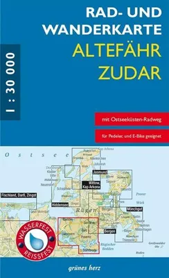 Produktbild von Rad- und Wanderkarte Altefähr - Zudar