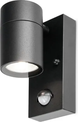 Image de HOFTRONIC - Applique murale LED 4W 345lm GU10 6500K IP44 Noir