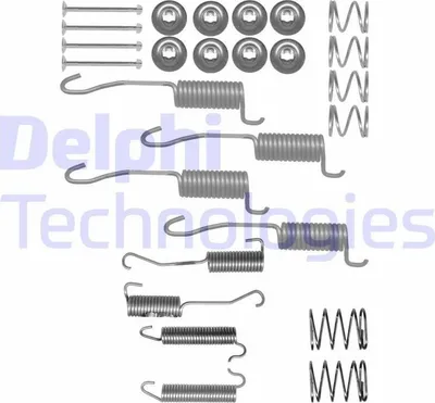 Produktbild von DELPHI Zubehörsatz Bremsbacken LY1260 Hinten für IVECO DAILY III Kasten/Kombi