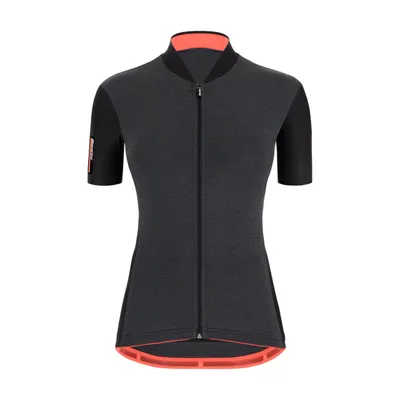 Immagine prodotto di SANTINI maglia da ciclismo a manica corta - COLORE - grigio/nero XL