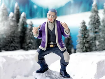 Produktbild von Golden Kamuy Xross Link Anime PVC Statue Yoshitake Shiraishi 14 cm