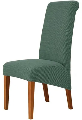 Produktbild von Stuhlbezug XL Stretch 4 Stück Hellgrün 85% Polyester 15% Elasthan Waschbar
