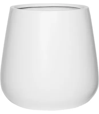 Obrázok produktu pre Keramické vázy – Pax M – Priemer 44 cm x Výška 46 cm – Vhodné na interiér aj exteriér – Matná biela farba