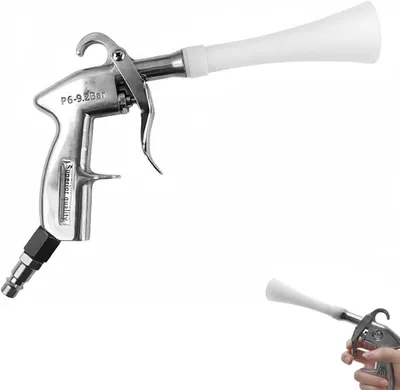 Zdjęcie produktu dla Pistolet do czyszczenia na sprężone powietrze, 6-9,2 bar, pistolet pneumatyczny, do czyszczenia wnętrz samochodów