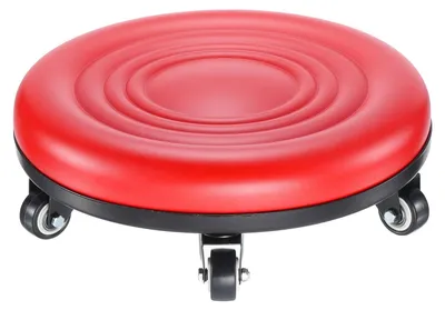 Immagine prodotto di Piede poggiapiedi rosso per sedia a rotelle, ideale per uso domestico e in ufficio
