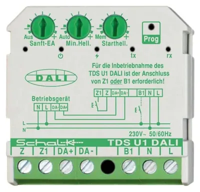 Immagine prodotto di Unità di controllo touch dimming Schalk con alimentatore integrato TDS U1 DALI