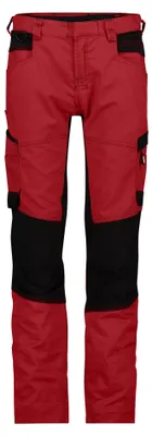 Produktbild von Dassy Stretch-Arbeitshose Helix Damen PESCO41 200998 Gr. 32 rot/schwarz