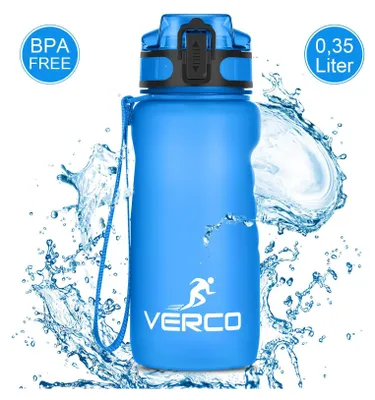 Immagine prodotto di 350 ml Premium Bottiglia per bere Bottiglia per lo sport Bottiglia per l'acqua Filtro per acqua senza BPA, Blu