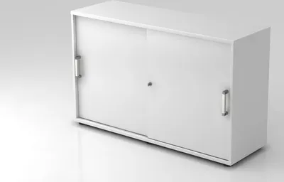 Produktbild von Schiebetürschrank 1752S CE, 2 OH 120 x 40 x 74,8 cm (BxTxH)
