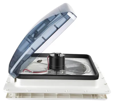 Immagine prodotto di Ventilatore di ventilazione per camper, con 3 velocità, flusso d'aria bidirezionale e 3 spine