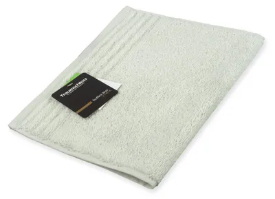 Produktbild von Traumschloss Frottier-Line Premium Gästetuch 30 x 50 cm hellgrau 100% ägäische Baumwolle mit 600g/m²
