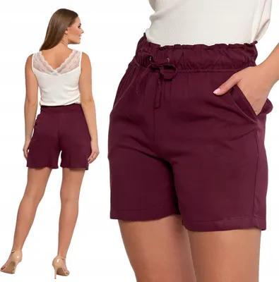 Produktbild von Women's Highwaisted Shorts Tiered Modische MORAJ - XXL