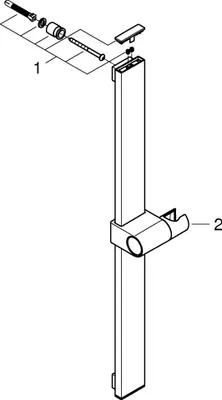 Produktbild von GROHE 101673DC00, Stahl