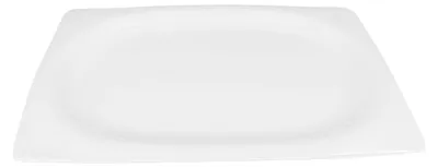 Image de Plateau en porcelaine Verto 35 x 23 cm, blanc