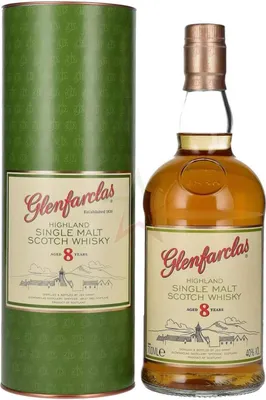 Produktbild von Glenfarclas 8 Years Old Highland Single Malt Scotch Whisky 40 % 0,70 lt.