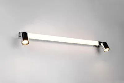 Productafbeelding van Spiegellamp Enrico 90cm - chroom