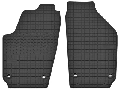 Immagine prodotto di Tappetini anteriori in gomma neri per Volkswagen Polo IV 9N 2001-2009