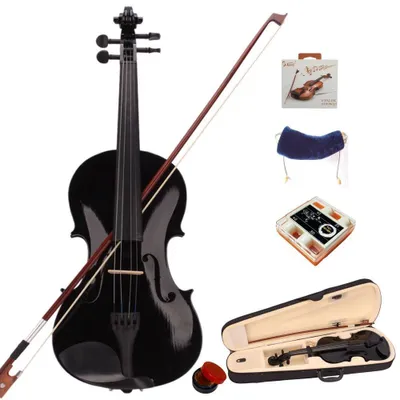 Produktbild von FCH Violine 4/4 Violinenset GEIGE mit Koffer Kinnstütze Kolofonium