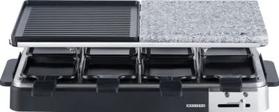 Produktbild von Melissa 16300027 - 8 Personen Raclette Grill/Steinplatte, schwarz