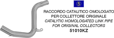 Immagine prodotto di Raccordo di scarico catalitico ARROW omologato per KTM