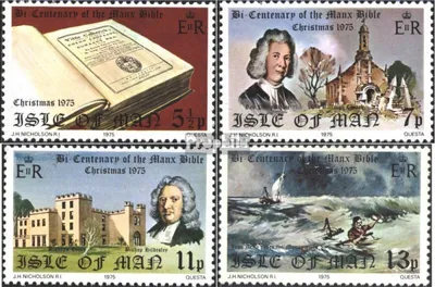 Produktbild von Briefmarken GB - Isle of Man 1975 Mi 68-71 (kompl.Ausg.) postfrisch Weihnachten