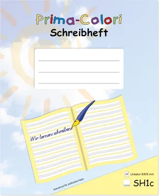 Produktbild von TimeTEX Prima-Colori Schreibheft SH1c