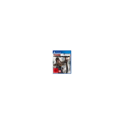 A video game case for Tomb Raider - Definitive Edition on PS4.